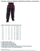 Detské softshellové nohavice s baránkom Lamb Grey Esito