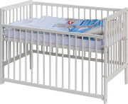 Detská postieľka s kompletnou výbavou120 x 60 cm Raty Scarlett