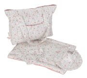 Prebaľovacia taška pre bábiky Soft Flowers Little Dutch