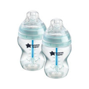 Dojčenská fľaša C2N ANTI-COLIC, 2ks 260ml, 0+m