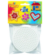 Podložka na zažehľovacie korálky MIDI - koliesko, štvorec, šesťuholník 3ks