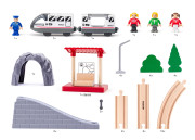 Vláčikodráha - Osmička , 45 dielov Woody