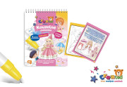 Kúzelné maľovanie vodou/blok s ceruzkou princeznej created 4 listy