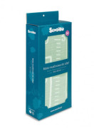 Míľniková mušelínová plienka/dečka 120x120 cm Boho Sensillo, mätová