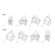 Postieľka cestovná Koot Petite & Mars