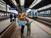 Detský kufrík na kolieskach Pack & Ride Zopa