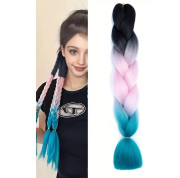 Pletený vrkôčik Jumbo 60 cm FunCo