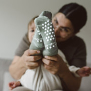 Detské ponožky Stay-on-Socks Antislip veľ. 18-24 m Calming Green 1 pár