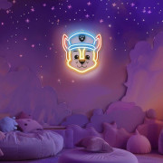 Dekoratívna LED neón Tlapková patrola - Chase