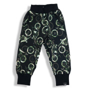 Detské tepláky EasyFit Motokros - čierne Esito