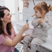 Detská kefka na zúbky Baby 0 - 2 rokov Suavinex