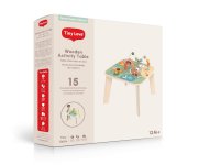 Stolík s aktivitami drevený Farmers Funday Tiny Love