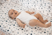 Bavlnený mantinel do postieľky Bump Air Design 180 cm Babymatex