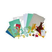 Kreatívna súprava Prvé nalepovanie zvieratka v snehu Haba