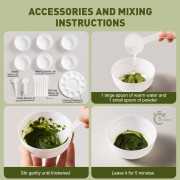 Prstové prírodné farby v prášku 6 ks