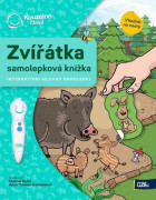 ALBI Kúzelné čítanie Samolepková knižka Zvieratká