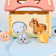 Domček farma Vkladačka Pastel Tooky Toy