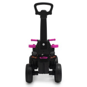 Detské odrážadlo Baby Mix Mega Prime EVA s vodiacou tyčou