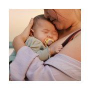 Cumlík Ultra air fialová/žltá 0-6 m obrázok dievča, 2 ks Philips Avent