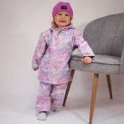 Detská softshellová bunda Duo Jednorožec - ružová Esito