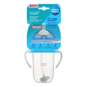 Hrnček nevylievací so slamkou a závažím 270 ml Canpol babies