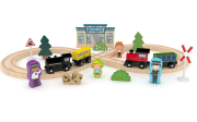 Hrací set vlakovej stanice - 34 ks