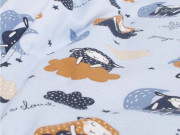 Spací vak s nožičkami 70 cm