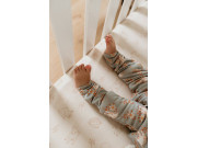 Celoročný spací vak s nohavicami Vintage Animals Sleepee Sky Blue/Cream