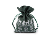 Vianočné darčekové vrecúško 10x15 cm