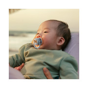 Cumlík Ultra air modrá/zelená 0-6 m obrázok chlapec, 2ks Philips Avent