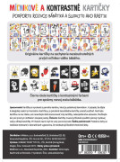 Míľnikové a kontrastné kartičky 2v1 Edukid