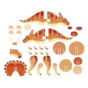 Drevené 3D puzzle Dinosaurus Dino Janod