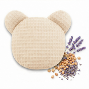 Termofor TEDDY nahrievací vankúšik s čerešňovými kôstkami a levanduľou