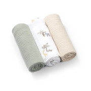 Mušelínové - super mäkké plienky, 3 ks 70x70cm Mätová Baby Ono