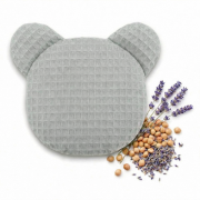 Termofor TEDDY nahrievací vankúšik s čerešňovými kôstkami a levanduľou