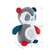 Plyšový zaspávač panda s projektorom Milly Mally