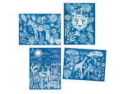 Tvorenie s fotopapiermi - Noc v savane Djeco