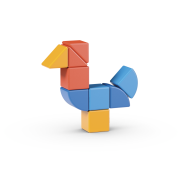 Geomag Magicube Shapes 9 dielikov