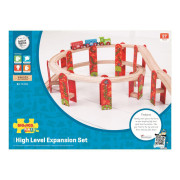 Viacúrovňový set koľají Bigjigs Rail