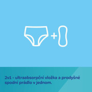 Jednorazové popôrodné nohavičky s vložkou 2 v 1, 5 ks Canpol babies