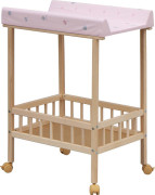 Prebaľovací pult Scarlett Spájka ECO Slon ružový