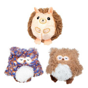 Loptička zvieratko nafukovací plyš 15 cm