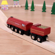 Replika lokomotívy Duchess of Hamilton + 3 koľaje Bigjigs Rail