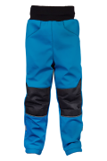 Softshellové nohavice detské Modro-tyrkysové Wamu