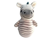 Zaspávacia zebra Roly Poly s efektmi 16 cm