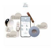 Relax Chytrý senzor pre deti 0 m - 5 rokov Set s HD kamerou, opasok ruka/noha BabySensor