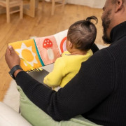 Wimmer skladacia látková knižka Seek & Peek Manhattan Toy