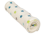 Merino zavinovacia deka hviezdičky