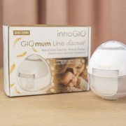 Prenosná elektrická odsávačka materského mlieka GIOmum Line Discreet Single innoGIO