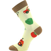 Ponožky detské Kaito s obrázkami chlapčenské mix A (3 páry)